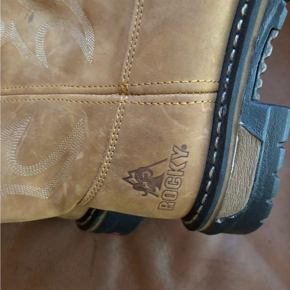 Mens Rocky brand boots size 8 - Picture 6 of 9